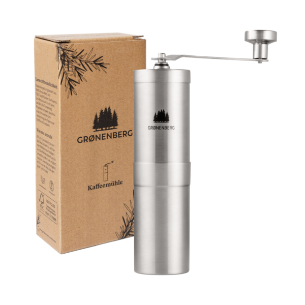 Edelstahl Manuelle Hand-Kaffeemühle – Perfektes Mahlergebnis für echten Kaffeegenuss